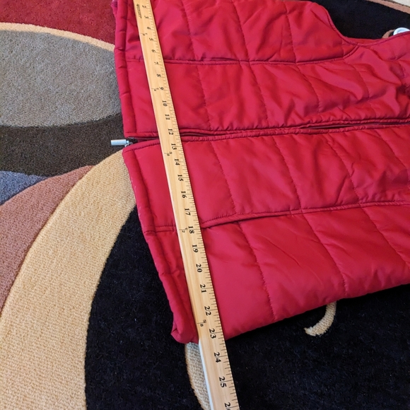 Puffer Vest Red - Picture 3 of 7